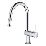 Grohe grohe 31358002 mitigeur �vier, chrome, batterie electronique