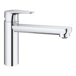 Grohe 31715000 baucurve mitigeur pour évier bec c moyen chrome Grohe 31715000 baucurve mitigeur pour évier bec c moyen chrome