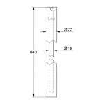 Grohe 48054000 colonne de douche pour systems rainshower / euphoria Grohe 48054000 colonne de douche pour systems rainshower / euphoria