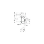 Grohe bauedge mitigeur monocommande bidet 23331000