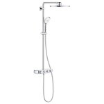Grohe colonne de douche avec mitigeur thermostatique euphoria smartcontrol 310 duo 26507000