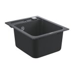 Grohe evier en composite k700 31650ap0 - a encastrer - 1 bac - sans égouttoir - 40x50 cm - noir granite ... Grohe evier en composite k700 31650ap0 - a encastrer - 1 bac - sans égouttoir - 40x50 cm - noir granite ...