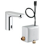 Grohe mitigeur lavabo infrarouge euroeco cosmopolitan e power box 36384000 (import allemagne)
