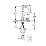 Grohe mitigeur monocommande evier zedra 32294002 Grohe mitigeur monocommande evier zedra 32294002