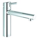 Grohe robinet de cuisine concetto, bec medium, plage de rotation de 140, starlight, basse pression, montage ... Grohe robinet de cuisine concetto, bec medium, plage de rotation de 140, starlight, basse pression, montage ...