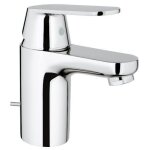 Grohe robinet de lavabo eurosmart cosmopolitan, clapet de vidage, bec standard, basse pression 32955000 ...