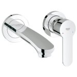 Grohe robinet de lavabo eurostyle cosmopolitan, corps lisse, bec standard, aquiguide 19571002 import ...