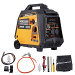 Groupe �lectrog�ne 3500w inverter lpg / essence g�n�rateur �lectrique de puissance silencieux 4 temps ...