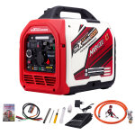 Groupe �lectrog�ne inverter 3300w lpg essence g�n�rateur bluetooth silencieux portable pour camping