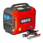 Groupe �lectrog�ne inverter silencieux max 1880w - 2 prises - brick