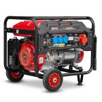 Groupe lectrogne max 6000w avec roues et prise triphase - brick