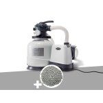 Groupe de filtration � sable sx2800 8 m� / h + 20 kg de z�olite - intex