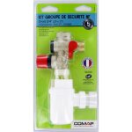 Groupe de sécurité 889 comap 3 / 4' 20x27 droit avec siphon d'évacuation Groupe de sécurité 889 comap 3 / 4' 20x27 droit avec siphon d'évacuation