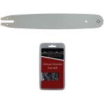 Guide 35 cm (14 pouces) + chane 50 maillons - compatible trononneuses stihl ms 181 et 211
