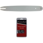 Guide 40 cm (16 pouces) + cha�ne 55 maillons - compatible tron�onneuses stihl ms 181 et 211