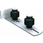 Guide bas a visser - horizontal - porte ou portail coulissant - 1092v mantion