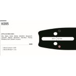 Guide chaine tronconneuse oregon 130mlbk095 33cm - 13' - pas 325 - jauge 1. 3 mm - . 050 - 56 maillons ...