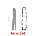 Guide de scie  chane lectrique de remplacement, 4 / 6 / 8 pouces, mini chanes de trononneuse en ...