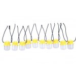 Guirlande led pour chantier sylwork ip65 100w 4000k 10000 lm 30 m sylvania