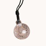 Guirlande led avec chargeur solaire de 5 m pepo noir