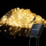 Guirlande solaire exterieur, guirlande - tube lumineuse solaire, 10m 100led, étanche pour extérieur, ... Guirlande solaire exterieur, guirlande - tube lumineuse solaire, 10m 100led, étanche pour extérieur, ...