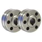 Gys lot de 2 galets type b pour fil plein aluminium - 0, 8 / 1, 0 mm