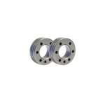Gys lot de 2 galets type c pour fil plein acier - 0, 6 / 0, 8 mm