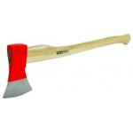 Hache � fendre, tete 1250 g, manche hickory maintenu avec coins en acier