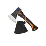 Hache de lancer albainox 27 cm 500g acier et manche caoutchouc avec etui de protection ai - 32397 jeux ...