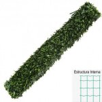 Haie artificielle papillon dense, rouleau 3x1, 5 m