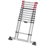 Hailo echelle tlescopique flexline 260 322 cm aluminium 7113 - 111