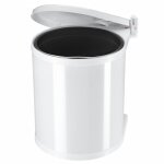 Hailo poubelle de placard compact - box taille m 15 l blanc 3555 - 001