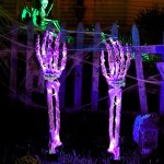 Halloween décoration squelette, 2pcs 40 led bras squelettes réalistes, etanche halloween squelettes lumineuse, ... Halloween décoration squelette, 2pcs 40 led bras squelettes réalistes, etanche halloween squelettes lumineuse, ...