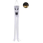 Halloween fant�me vent chaussettes banni�re avec lumi�res halloween d�coration suspendue ext�rieure pour ...