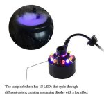 Halloween witch pot machine � fum�e fog maker water fountain fogger changement de couleur - couleur02 ...