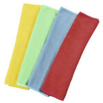 Hama 00111391 chiffon de nettoyage microfibre bleu, vert, rouge, jaune 4 pi�ces