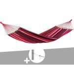 Hamac 1 place samba violet en polycoton + kit fixation smartrope - amazonas Hamac 1 place samba violet en polycoton + kit fixation smartrope - amazonas