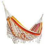 Hamac 2 personnes en macramé, style boho, brésilien, a franges, luxe, double, chaise pivotante, suspension ... Hamac 2 personnes en macramé, style boho, brésilien, a franges, luxe, double, chaise pivotante, suspension ...