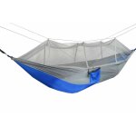 Hamac anti - moustique en tissu vert militaire, lit - balan�oire l�ger, simple, double, couple, ext�rieur ...