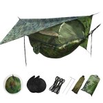 Hamac de camping en plein air pour 1 à 2 personnes, lit - balançoire, ultraléger, avec moustiquaire, ... Hamac de camping en plein air pour 1 à 2 personnes, lit - balançoire, ultraléger, avec moustiquaire, ...
