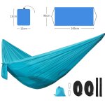 Hamac de camping en plein air, parachute, mobilier de jardin, d'arri�re - cour, lit d'arbre, chaise suspendue, ...