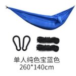 Hamac de camping en plein air, tente, sac a dos, avec sangle d'arbre, portable, en nylon, pour voyage ...