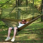 Hamac de camping deux personnes, ultral�ger, portable, avec moustiquaire, tente, pour la chasse, 2021 ...
