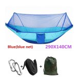 Hamac de camping avec moustiquaire, lit - balanoire d'extrieur, lger, portable, parachute, 2023 - ...
