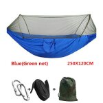 Hamac a d�pliage automatique, parachute ultral�ger, moustiquaire de chasse, meuble d'ext�rieur double ...