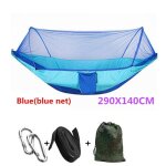Hamac a d�pliage automatique, parachute ultral�ger, moustiquaire de chasse, meuble d'ext�rieur double ...