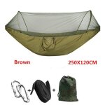 Hamac a dpliage automatique, parachute ultralger, moustiquaire de chasse, meuble d'extrieur double ...