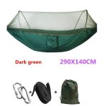 Hamac a dpliage automatique, parachute ultralger, moustiquaire de chasse, meuble d'extrieur double ...