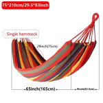 Hamac d'extérieur portable pour garçons et filles, lit - balançoire pour jardin, camping, plage, cour, ... Hamac d'extérieur portable pour garçons et filles, lit - balançoire pour jardin, camping, plage, cour, ...