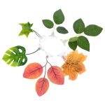 Hamac a feuilles de poisson betta, lit de repos pour aquarium, plantes flottantes, ornement, milieu d'habitacl ...